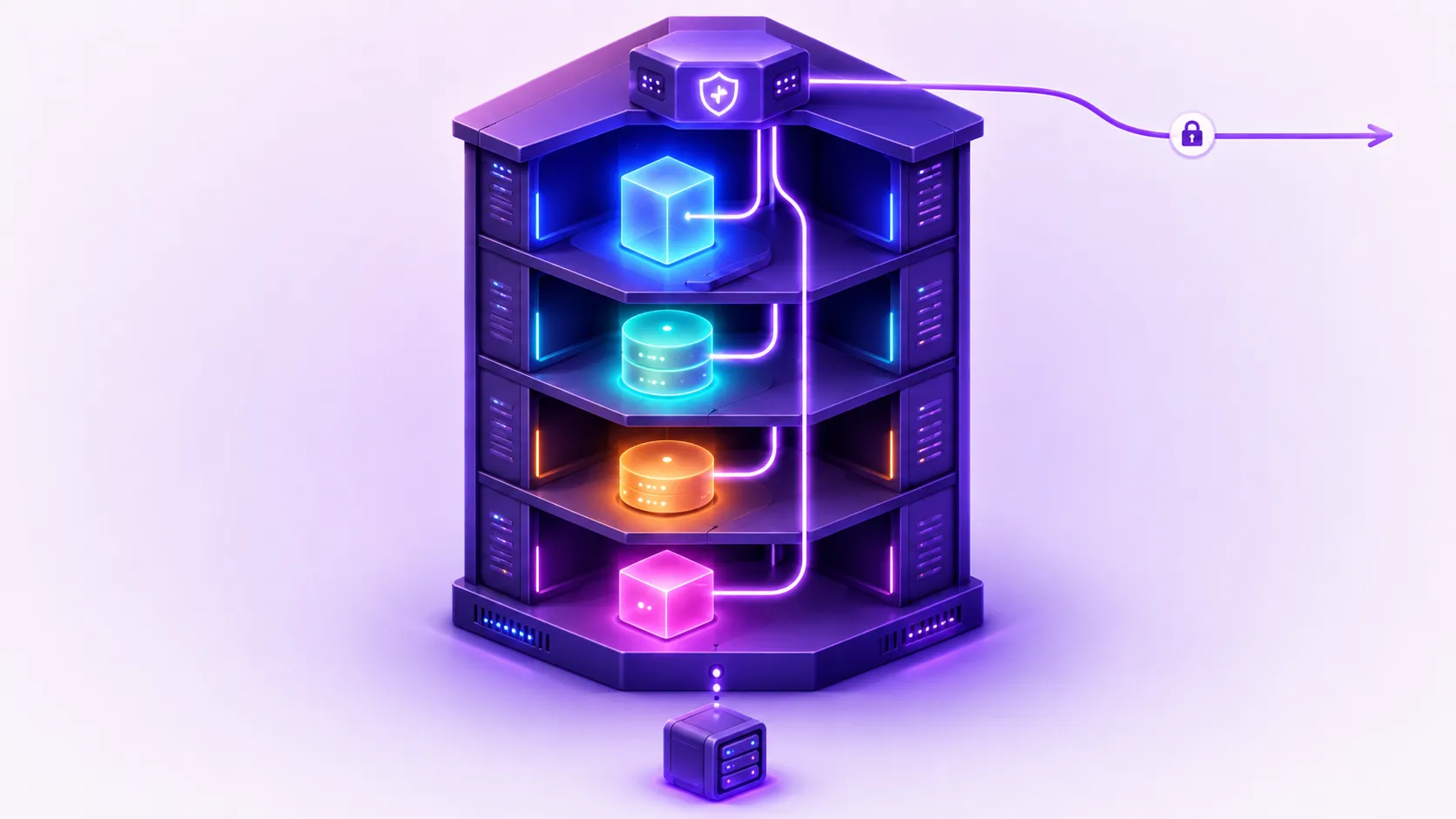 Stack d’automatisation auto-hébergée sur un VPS avec n8n, Typebot, DocuSeal et MinIO derrière Traefik